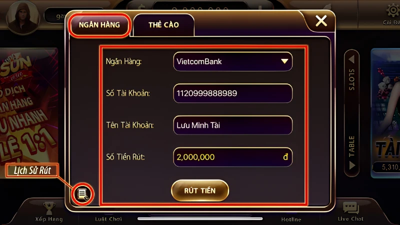 Hướng dẫn rút tiền SunWin nhanh chóng, an toàn